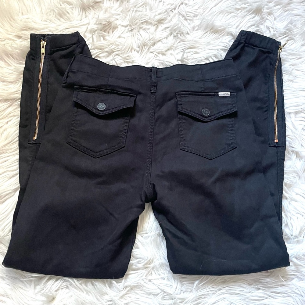 Mother The Wee Misfit Jogger Pants Black 25 - Picture 11 of 16